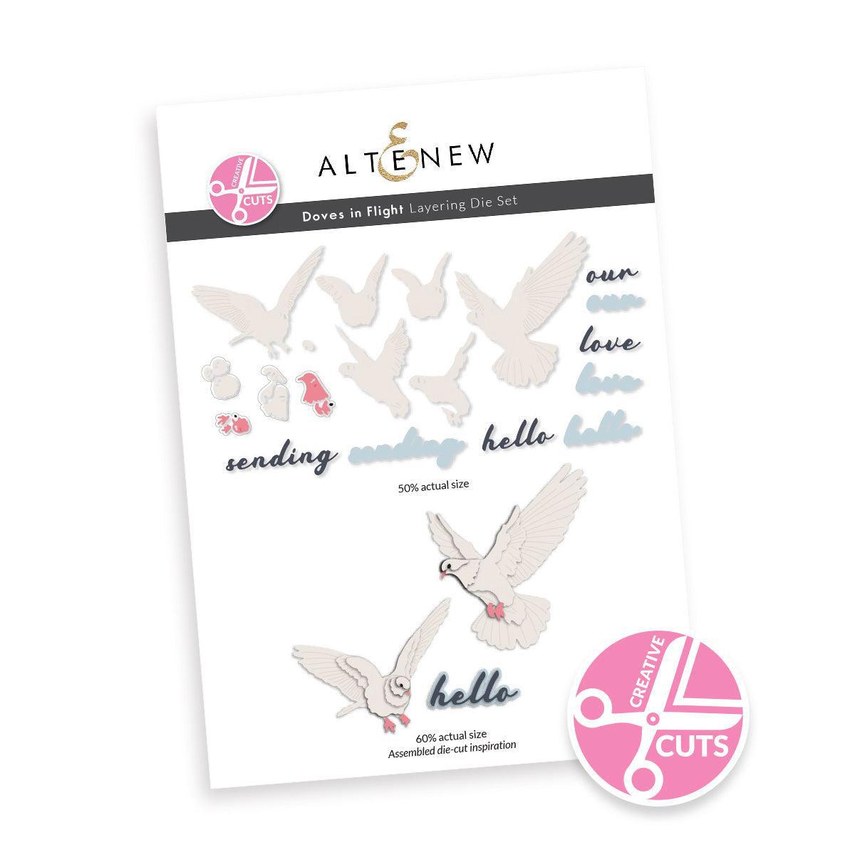 Altenew-Dies-Creative-Cuts-Doves-in-Flight