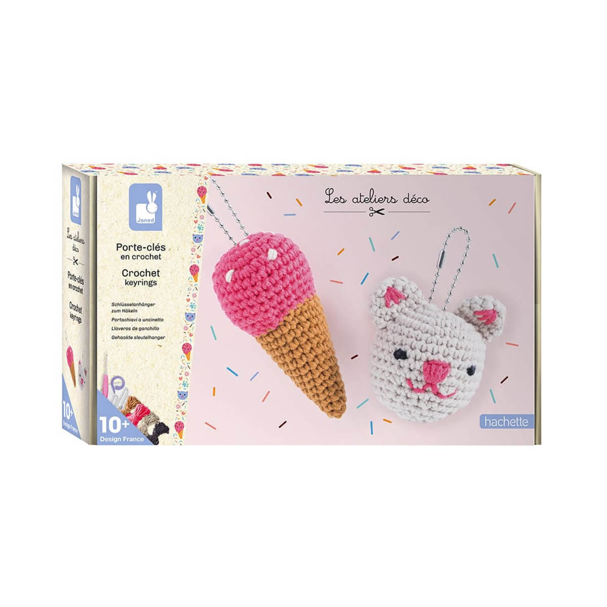 Janod-AW21-J07917-Craft-Kit-Crochet-Keyrings